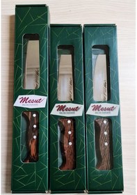 Resim Venge Saplı 3'lü Set Kasap,Kurban ve Mutfak Seti Bıçağı 