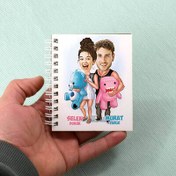 Resim Ponçik Çiftler Karikatürlü Defter 