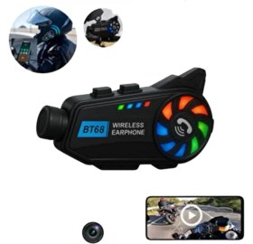 Resim MiraLive Kask Üstü Kamera Bluetooth Müzik ve Çağrı Özellikli Geniş Açılı Lens 