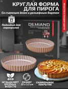 Resim Demıand Sökülebilir Tabanlı Ve Kabartmalı Kenarlı Yuvarlak Kek Kalıbı 367184778 