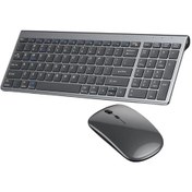 Resim Coverzone Onezero ZR609 Bluetooth Kablosuz Klavye Mouse Set 