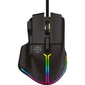 Resim North Ragnarok Rgb 12.800 Dpı 400 IPS 50G PMW3389 Profesyonel Makrolu Gaming Siyah Oyuncu Mouse 