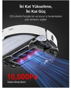Resim Roborock Akıllı Robot Ve Asistan Özellikli Full Otomatik 10.000 Pa Robot Süpürge 