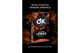 Resim Okey Karma Prezervatif Set 40'lı Ultra Hisset, Sıcak Temas, Çifte Haz ve Sımsık 10'lu Aromalı 