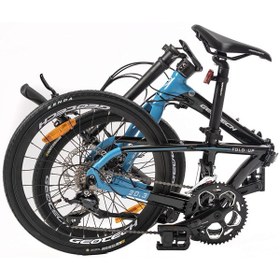 Resim Geotech Fold Up 20.3 20 Jant 18 Vites Hd Katlanır Bisiklet 