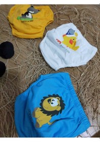 Resim Neşeli Deniz Canlıları Üçlü Alıştırma Külodu 