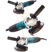 Resim Böhrer BH125 2400W Profesyonel Avuç İçi Taşlama Makinesi 125 MM 