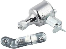 Resim Bisiklet Dinamo Jeneratörü 12 V 6 W AC Sürtünme Gücü, Kafa Kuyruk Lambası için, Alüminyum Alaşımlı Montaj Braketi, Dağ Yol Bisikletleri için, Siyah 