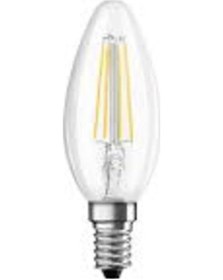 Resim 4W Rustik Led Ampul E14 Şeffaf Beyaz 