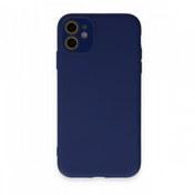 Resim LoopCase Iphone 11 Kılıf, Kamera Lens Kısmı Cam Korumalı, Soft Pürüssüz Yüzey, Içi Süet Kadife 