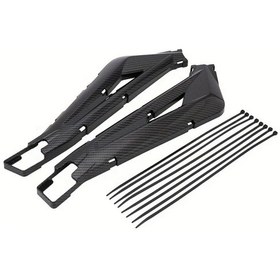 Resim Tongdashop Sur-ron Light Bee S/x İçin Karbon Fiber Desenli Swing Arm Koruması 