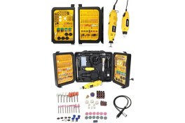 Resim FourForce Alman 350 Parça Profesyonel 460 Watt Hobi Gravür Mini Kalıpçı Taşlama Makinesi 