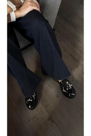 Resim Eataly Shoes Milkaa Siyah Oxford Kadın Ayakkabı 