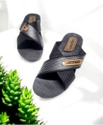 Resim Erkek Çapraz Bant Rahat Taban Ev Ve Dışarı Terliği 