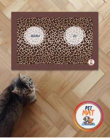 Resim MEVESE Petmat Kedi Mama Paspası , Kaymaz Taban , Yıkanabilir , Evcil Hayvan Paspası 012-KL 