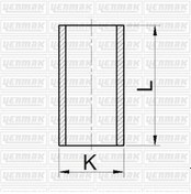 Resim YENMAK 51-65712-000 Gomlek Std 91.00 Mm Hyundai Starex Crdi 140 / Sorento Crdi 5165712000 (WA834813) (Fiyat:4 Adet İçindir) 