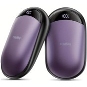 Resim Willowhaven Mor Dijital Ekranlı 16 Saat Şarjlı Manyetik El Isıtıcısı İki Paket Kamp 