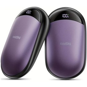 Resim Willowhaven Mor Dijital Ekranlı 16 Saat Şarjlı Manyetik El Isıtıcısı İki Paket Kamp 