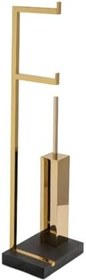 Resim System Altın Rengi Hareketli Wc Set - Ba4008 050 Gl 