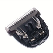 Resim 1 Adet Siyah Seramik ve Titanyum Evcil Hayvan Tüyü Kesme Makinesi Bıçak Başlığı - Çoğu Klipper için Dayanıklı Yedek Bıçak, Hassas Kesim, Ergonomik Tasarım, Normal ve Rahat Saç Dokularına Uygun, Şık Tarak Aparatı | Sağlam Yapı 