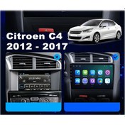Resim Citroen C4 New 2012/2017 10 İnç 8-128 Pro Model Qled Ekran 9" 