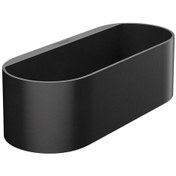 Resim Wallstoris 10,16 Cm Mat Siyah Modern Derin Depolama Sepeti, 27912670 Siyah 