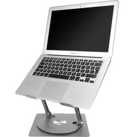 Resim Mabeyn AD-RC30 360 Derece Dönebilen Ayarlanabilir Çelik/alüminyum + Kaymaz Silikon Ped Metal Laptop Stand 