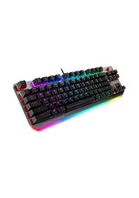 Resim Asus ROG Strix Scope TKL X802 RGB Cherry MX Blue Switch Türkçe Mekanik Oyuncu Klavye 