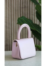 Resim Mini Pudra Pembe Çapraz Askılı Ve El Çantası Helen - Kadın Pembe 