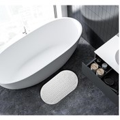 Resim Mapple Home Massage Bath Mat Masajlı Vantuzlu Banyo & Duş Kaydırmazı Paspası Beyaz Diğer