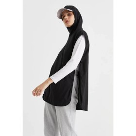 Resim Hijab Sport Sweat - Siyah 
