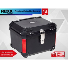 Resim wibeart Rexx Topcase Premium 45 LT ABS Motosiklet Çantası 