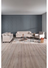 Resim Kilim Mobilya Dove Yüksek Ayaklı 3 2 B Koltuk Takımı Krem 