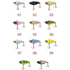 Resim Pela Vib Uv Sinking 55mm Vibration Lure 13gr Maket Balık 