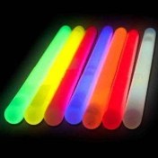 Resim TE Dükkan Buğz Karanlıkta Parlayan Fosforlu Glow Stick Kalın Çubuk 30 cm 1 Adet 