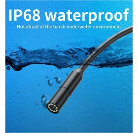 Resim MCM Group Endoskop Yılan Video Kamera Ios Uyumlu Led’li 10 Metre 7 mm Sert Kablo 2mp Full Hd - Lisinya 