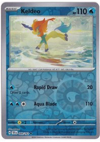 Resim Keldeo Reverse Holo 044/162 - Temporal Forces - Pokemon Kartı Mint 