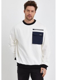 Resim Alexander Gardi Alexandergardı Cep Detaylı Sweatshirt E23-75500 001 