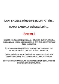 Resim Leke Tutmaz Organik Mama Sandalyesi Minderi & Kılıfı Max-M Germanyg One Size Pembe 