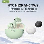 Resim 1 Adet HTC NE29 AI Çeviri Kulaklığı Gerçek Zamanlı Çevirili Başlıklar OWS Açık-Kulak Bluetooth Kablosuz Kulaklık 134 Dil Çevirmek Yeteneği, En Son BT V6.0, Gürültü Azaltma Net Arama, 6,5 Saat Müzik Uzun Pil Ömrü, Büyük Hoparlör Yüksek Ses Seviyesi, Noise Cancellingli Kulaklar, Mini Telsiz Kulak için Earpods, Handsfree Konuşma, Çoklu Dil Destekleri, Openear Tasarım, Kompakt Boyutta Kulaklik, Isolasyon ve Premium Audio, Dil Öğrenenler ve Evden Çalışanlar 