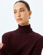 Resim Uzun Kollu Balıkçı Yaka Triko Kazak 