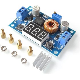 Resim Alkatronik XL4015 Voltmetreli 5A Voltaj Düşürücü Ayarlanabilir Güç Kaynağı 