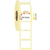 Resim 120x100 Barkod Etiketi 1 Ruloda 400 Sarım Eko Termal 