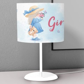 Resim Çocuk Odası Masaüstü Abajur Model 00213 