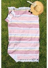 Resim Baveno Pamuk 90X160 Desenli Plaj Havlusu (543379095) 