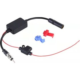 Resim Tenfowee 12v Fm Radyo Sinyal Amplifikatörü, 12-13db Kazançlı, Plastik, Siyah, 75ohm, 330mm, Araç Anteni Fm-ant208 