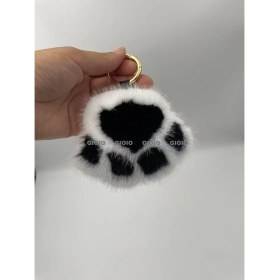 Resim Silver1 Renkli Degrade Papyon Ayı Araba Anahtarlık Sevimli Anahtar Çekicilik Çanta Çekicilik Karikatür Erkek ve Kadın Aksesuarları (Yurt Dışından) 