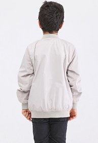 Resim Benitto Kids Benittokids Çift Taraflı Erkek Çocuk Yağmurluk 51268T Taş-Haki 