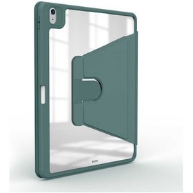 Resim Apple Uyumlu iPad 11.nesil 2025 Kılıf Nayn Dönebilen Standlı Kılıf Kapaklı Kılıf 