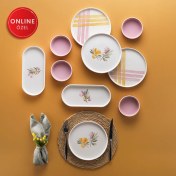 Resim Schafer Sunny 4 Kişilik Kahvaltı Takımı-10 PARÇA-PEMBE02 